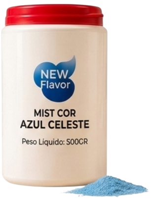 MISTURA DE CORANTE AZUL CELESTE
