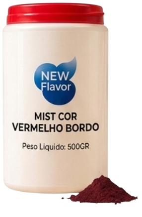 MISTURA DE CORANTE  VERMELHO BORDEAUX